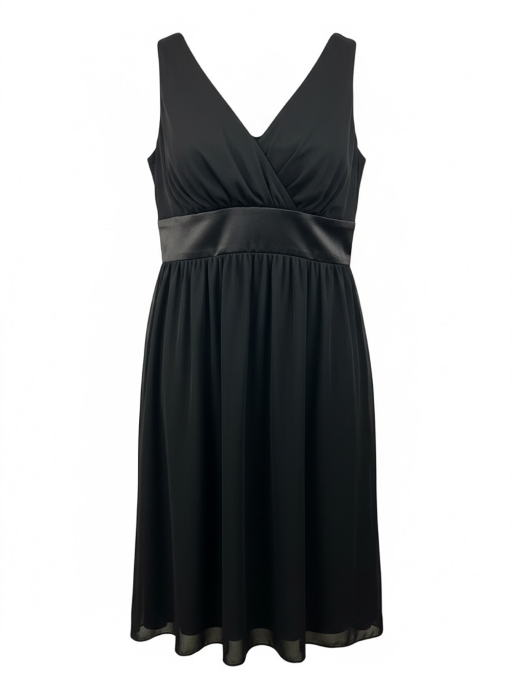 NWT Ricki's Black V-Neck Sleeveless Midi Dress Size XL